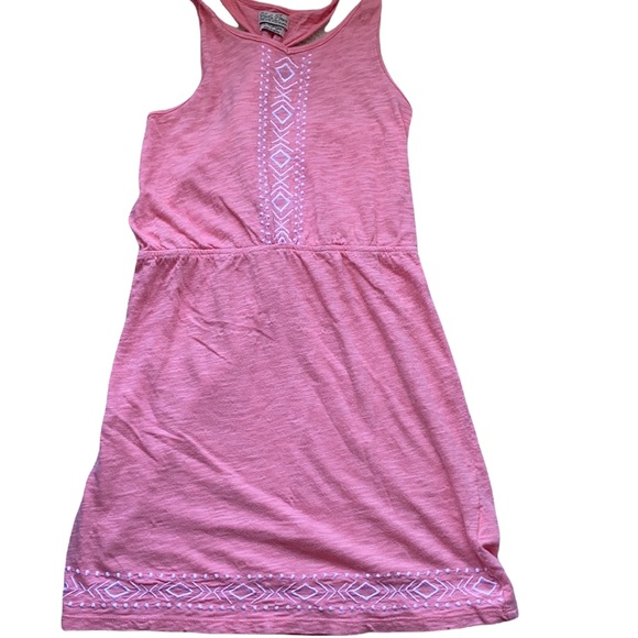 Lucky Brand Girls Racerback Tank Dress - Picture 1 of 8